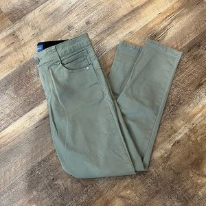 Democracy green skinny jeans